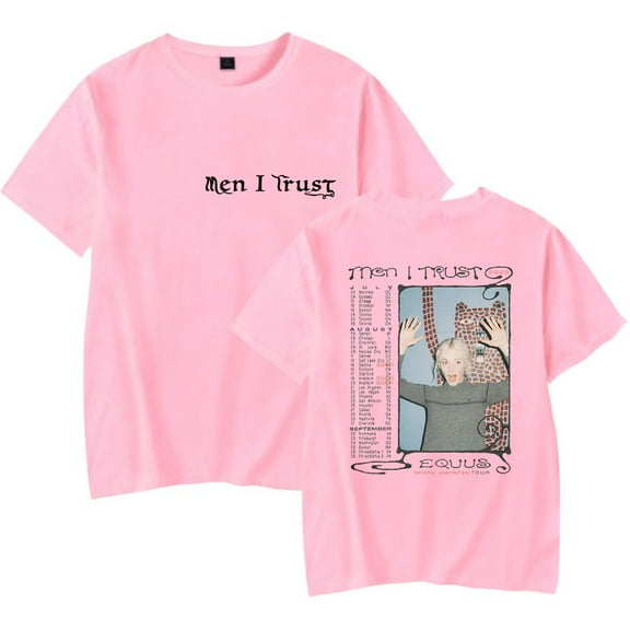 Men I Trust Equus Tour T-Shirt Men/Women Streetwear T-Shirt Shirt Short Sleeve