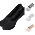 thumbnail image 1 of Men IceâSilk Mesh NoâShow Socks, Summer Ultra Thin Breathable Invisible Boat Socks With Heel Silicone Nonâ Grips, 1 of 4