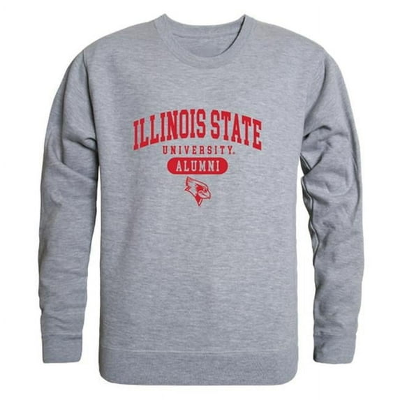 Men Illinois State Redbirds Alumni Fleece, Heather Grey - 2XL