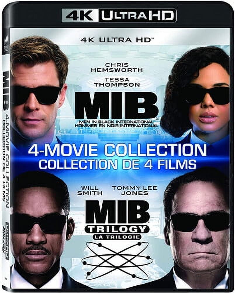 Sphe Men In Black: Action Movies 4-Movie Collection (4K