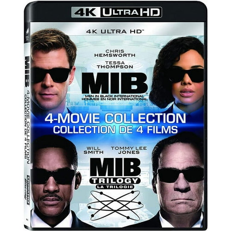 Men In Black 4 Movie Collection 4K Ultra HD Sphe Sci Fi Fantasy