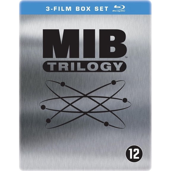 Men In Black MIB Trilogy ( Men in Black / Men in Black II (Men in Black 2) / Men in Black 3 (Men in Black III) ) (Steelbook Edition) [ Blu-Ray, Reg.A/B/C Import - Belgium ]