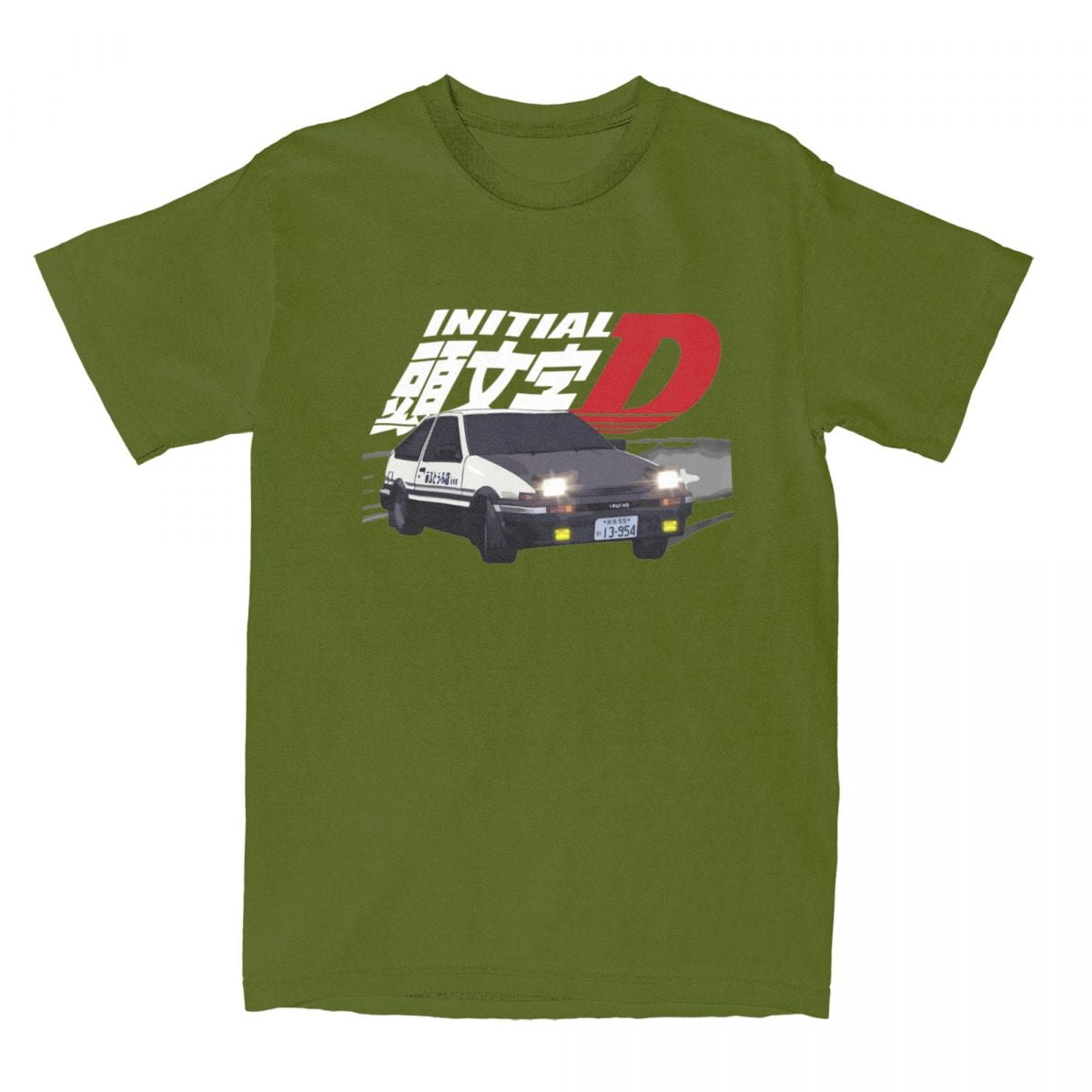Men Initial D AE86 Sprinter Trueno Panda Car T-Shirt Apparel Awesome ...