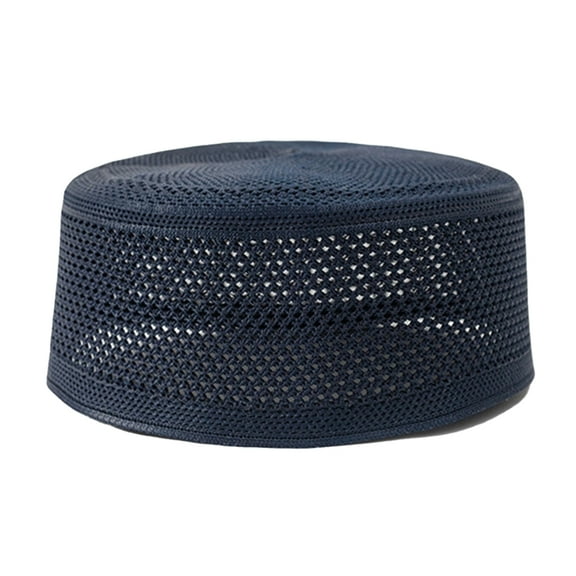 Men Islamic Kufi Prayer Hat EID Ramazan Hijab Prayer Caps Arabian Turban Hat
