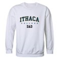 thumbnail image 1 of Men Ithaca College Bombers Dad Crewneck Fleece, White - Large, 1 of 1
