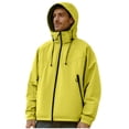 thumbnail image 1 of Men Jacket Casual Fashion Solid Color Long-Sleeved Hooded Zipper Pocket Stormtrooper Jacket Winter Jackets for Men, 1 of 9
