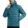 thumbnail image 1 of Men Jacket Down Puffer Jacket Lightweight Water Resistant Winter Warm Jacket Coat, 1 of 5