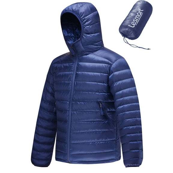 Men Jacket Down Puffer Jacket Lightweight Water Resistant Winter Warm Jacket Coat
