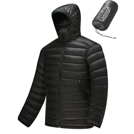 Men Jacket Down Puffer Jacket Lightweight Water Resistant Winter Warm Jacket Coat