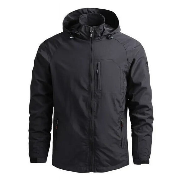 Men Jackets Outdoor Work Wear Windbreaker Waterproof Clothes Plus Size Hiking Camping 5XL