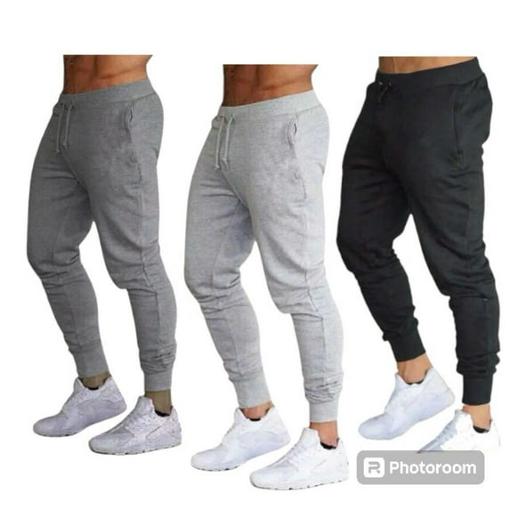 Men Jogger Pants Sweatpants Athletic Pant Ultra Comfort - 3 Pack