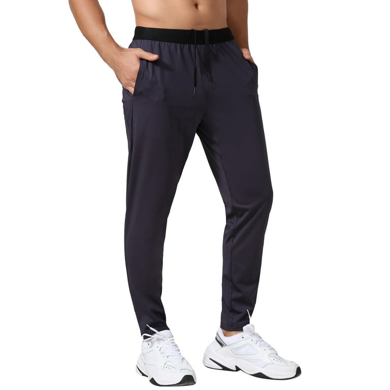 Men Jogger Pants Sweatpants with Pockets Running Workout Athletic Joggers Walmart