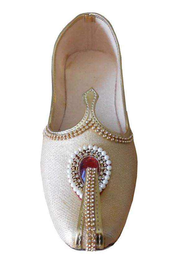 Men Jutties Shoes Indian Handmade Leather Mojari Loafers Slip On Khussa US 6-10