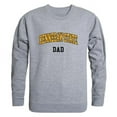 thumbnail image 1 of Men Kennesaw State Owls Dad Crewneck Fleece, Heather Grey - 2XL, 1 of 1