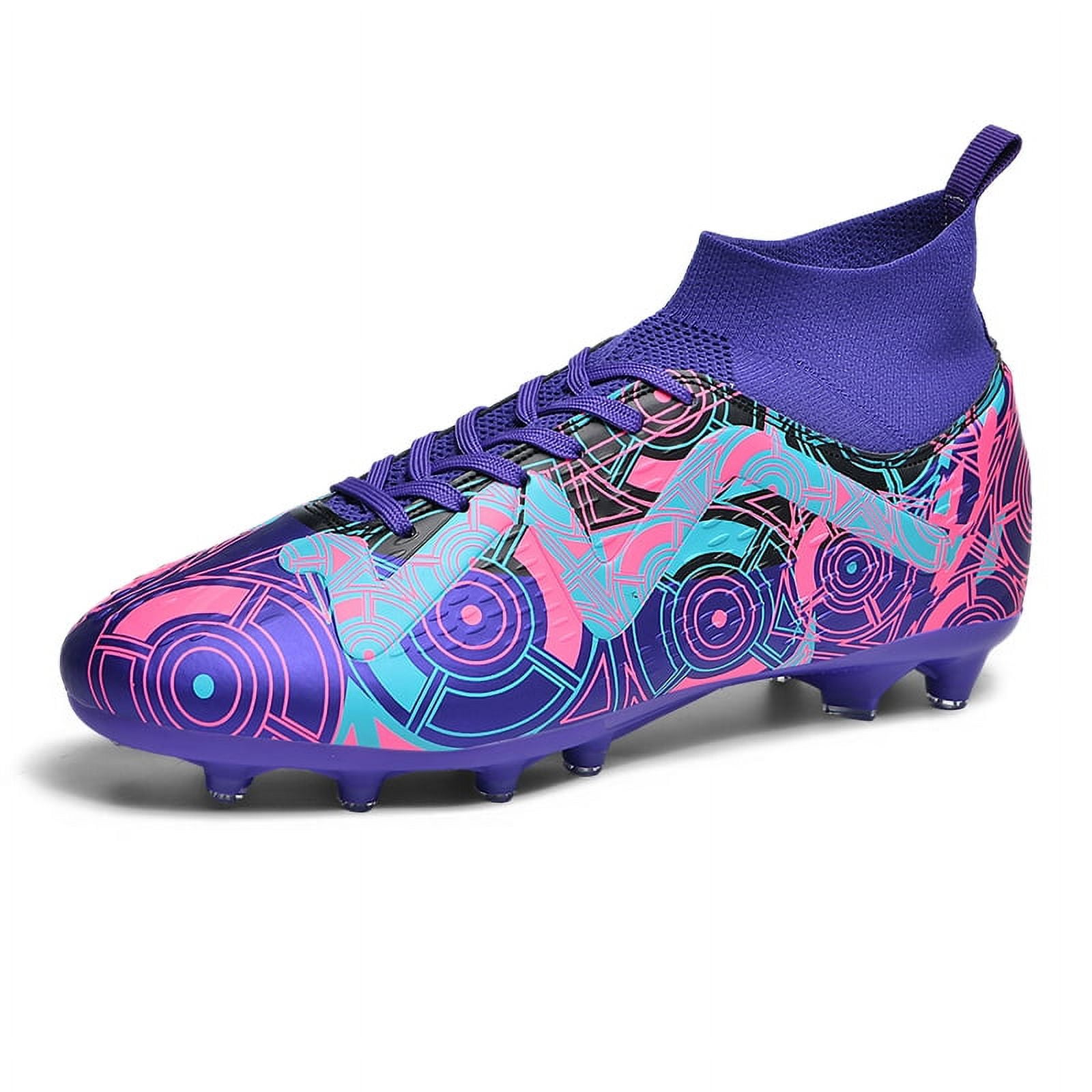 Men Kids Fashion Soccer Shoes Cleats Team Sports Training TF/FG Turf