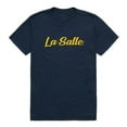 thumbnail image 1 of Men La Salle Explorers Script T-Shirt, Navy - Extra Large, 1 of 1