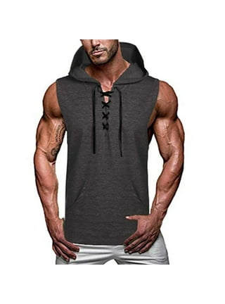 Sleeveless Workout Hoodie