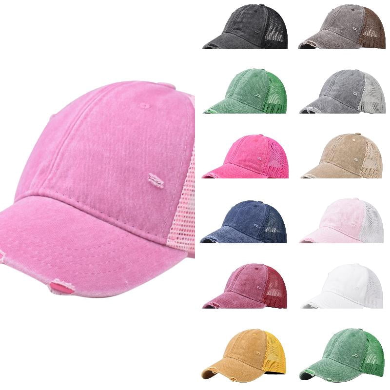 Baseball Cap Adjustable Denim Cotton Hat Unisex Outdoor Sun Protection Adjustable Sports Sun Visors | Unisex Summer Sun Hat with UV  main image 3