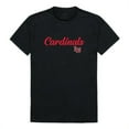 thumbnail image 1 of Men Lamar Cardinals Script T-Shirt, Black - Extra Large, 1 of 1