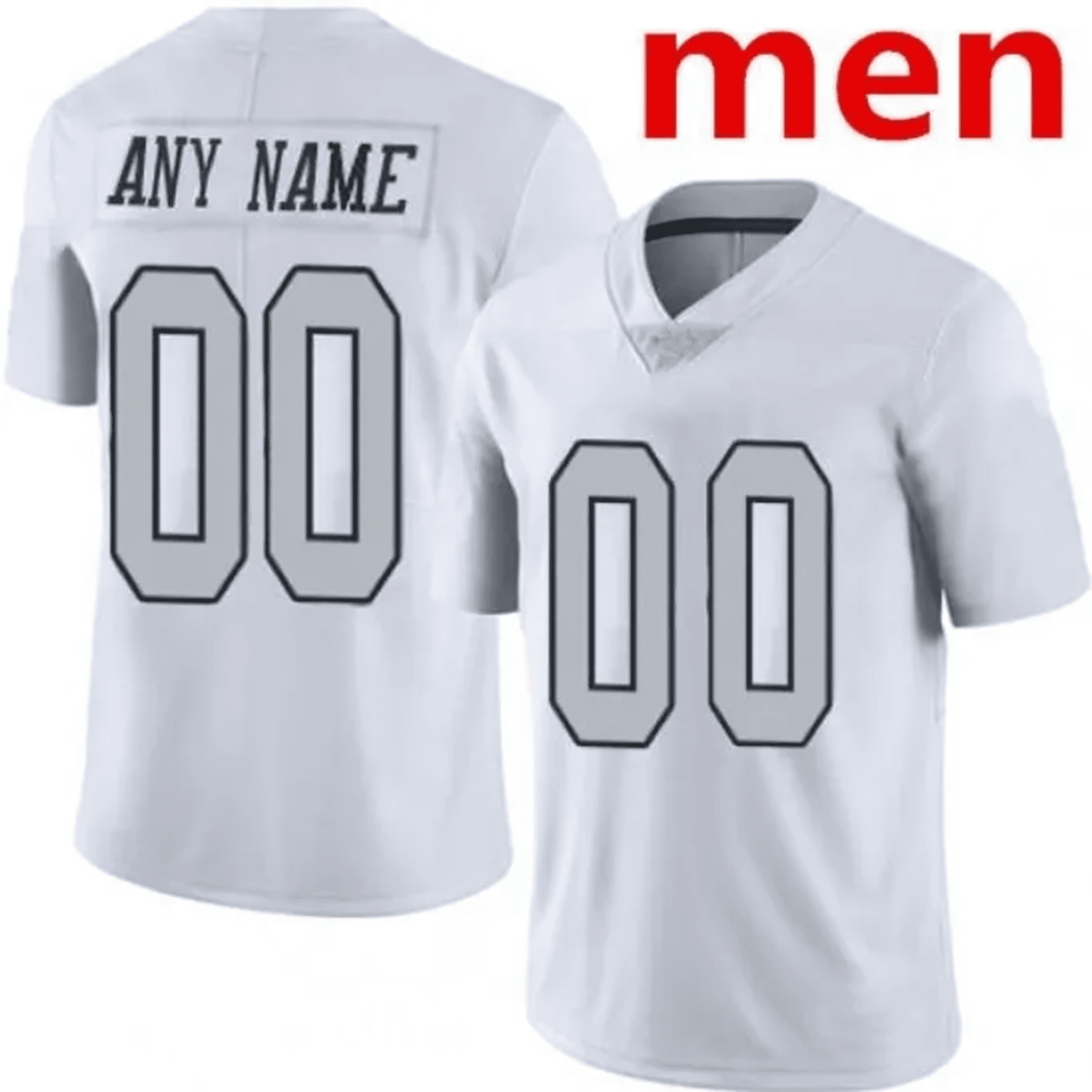 Men Las Vegas 17 Davante Adams 98 Maxx Crosby 89 Brock Bowers 34 Bo