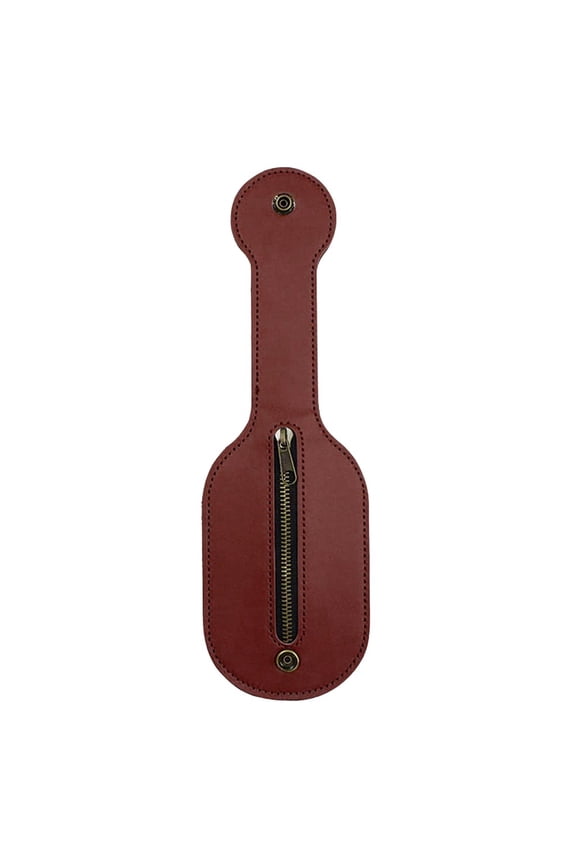 Men Leather Coin Purse, Gaqring Handmade Thick PU Leather Outdoor Multi-Tool Wallet, Secure Snap Flap Belt Loop Storage Bag for EDC Keys