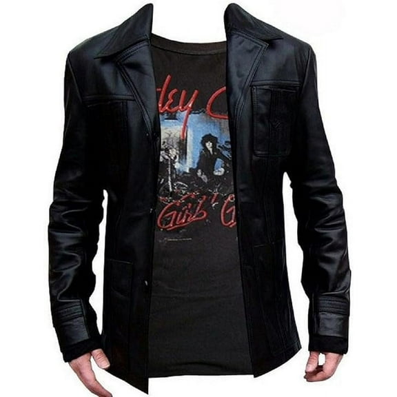 Men Leather Jacket New 100% Genuine Soft Lambskin Slim Biker Bomber Coat A186