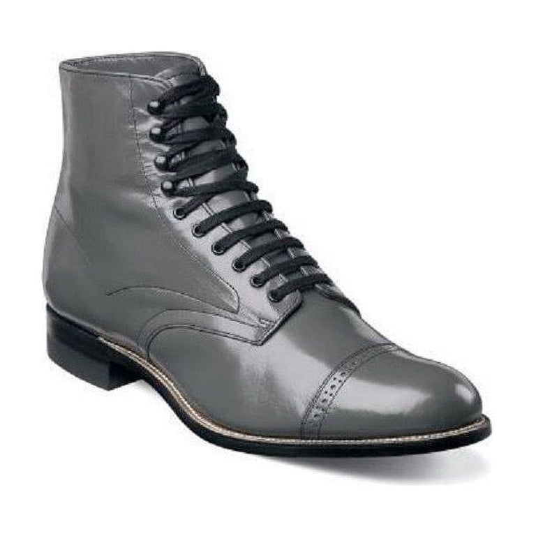Men Leather Stacy Adams Madison Ankle Boot Biscuit High top  display picture 2