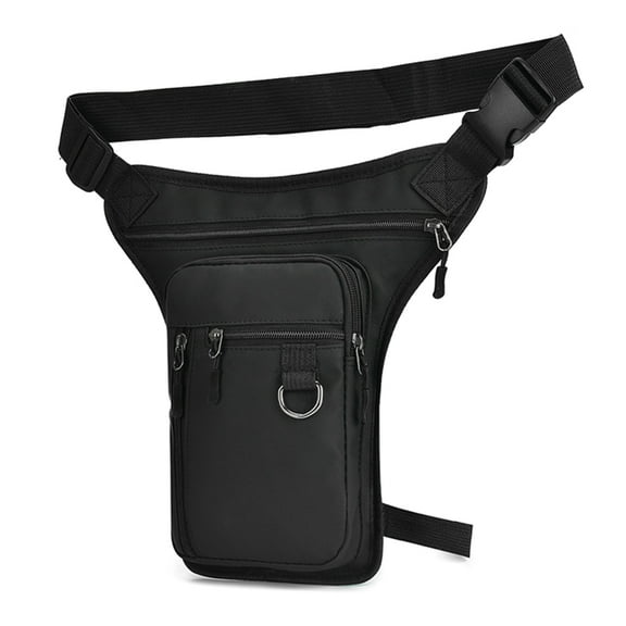 Men Leg Bag Waist Bag Water Resistant Waist Pack Phone Bag Motorcycle Riding Shoulder Crossbody Thigh Bag for Running