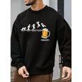 thumbnail image 1 of Men Letter Graphic Sweatshirt, 1 of 6