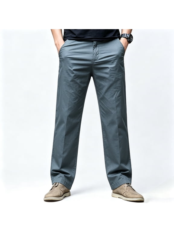 Men Lightweight Cargo Trousers Tough Stretch 6 Pocket All Terrain Outdoor Utility Trousers S-XXL
