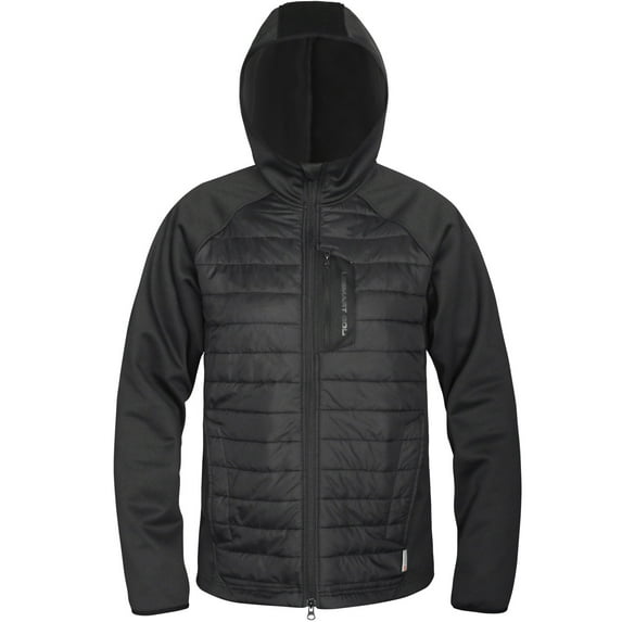 Men Lightweight Warm Puffer Jacket Winter Down Jacket Thermal Hybrid Coat Water Resistant