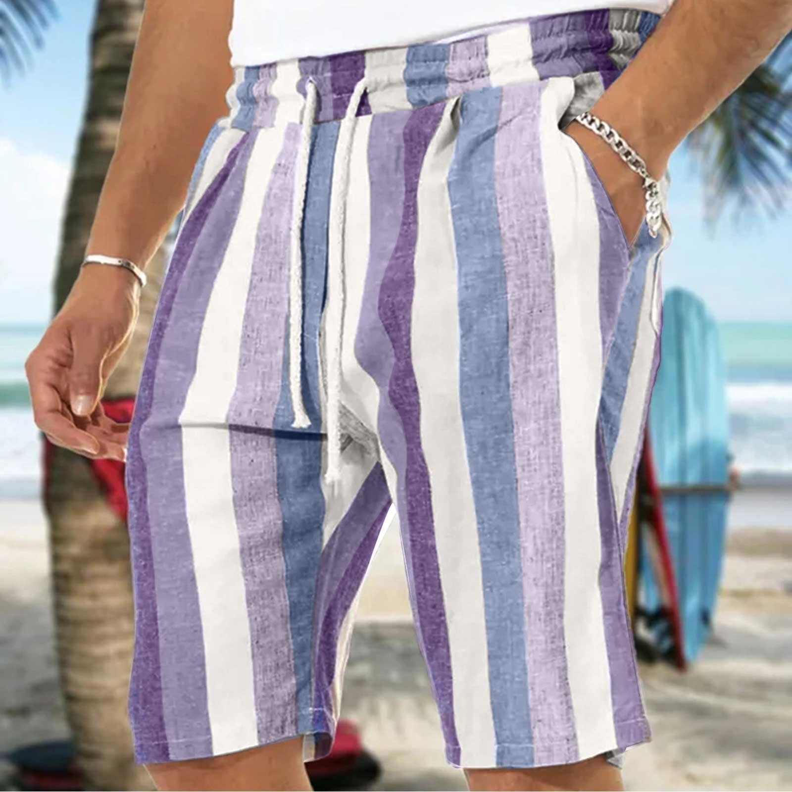 Linen shop beach shorts