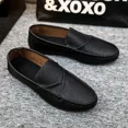 thumbnail image 1 of Men Loafers Casual Shoes New Handmade Moccasins Shoes Men 2024 Comfortable Driving Leather British Shoes Designer Male Sneakers, 1 of 5