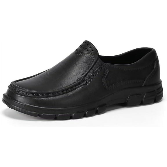 Men Loafers EVA Waterproof Anti-oil Non-slip Chef Shoes Casual Driving Work Shoes
