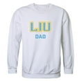 thumbnail image 1 of Men Long Island Sharks Dad Crewneck Fleece, White - Small, 1 of 1