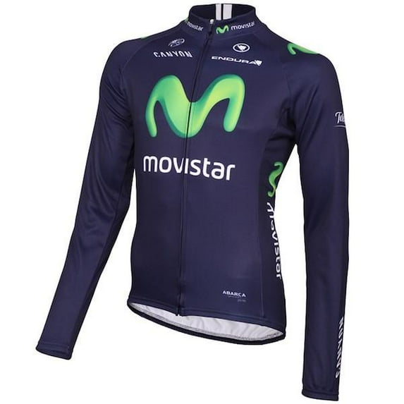 Men Long Sleeve Cycling Jersey Team Cycling