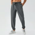 thumbnail image 1 of Men Loose Cool Pants Quick Dry Stretch Running Fitness Sports Breathable Pants, 1 of 3