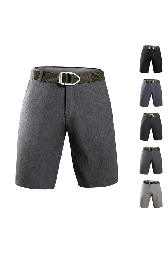 Men Loose Straight Five Point Casual Pants - Summer Thin Design Comfortable Breathable Daily Shorts, Simple Leisure Style Mens Shorts For Commute Walking & Daily Travel Outings