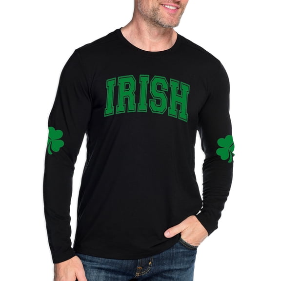 Men Love St. Patrick's Day Long Sleeve Shirt