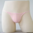 thumbnail image 1 of Men Low Waist Sheer See Through Bulge Underwear Briefs Underpants Panties, 1 of 9