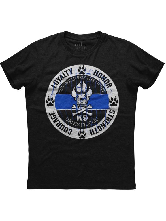 Men Loyalty Honor Courage Strength Statement T-Shirt