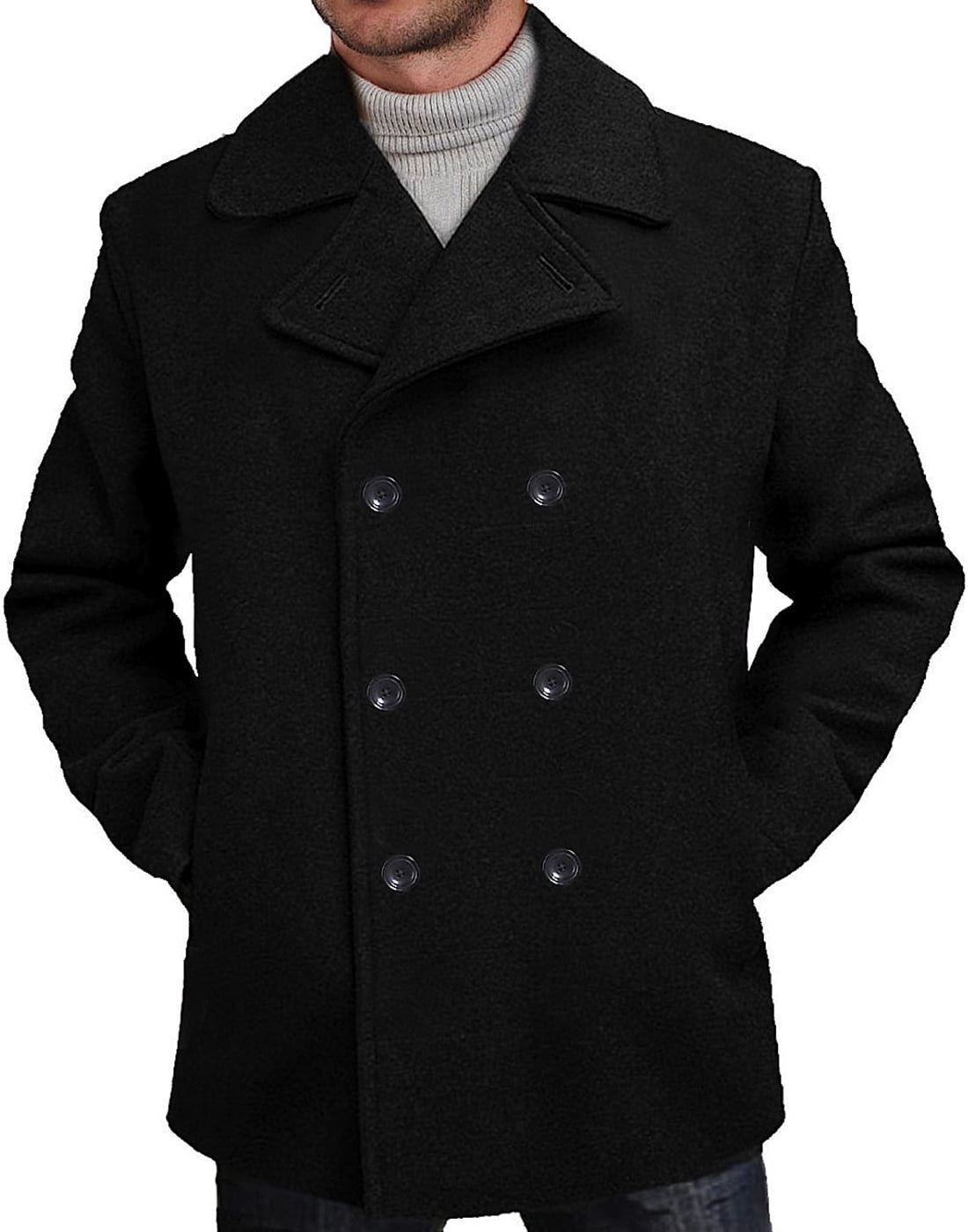 Peacoat mens top big and tall