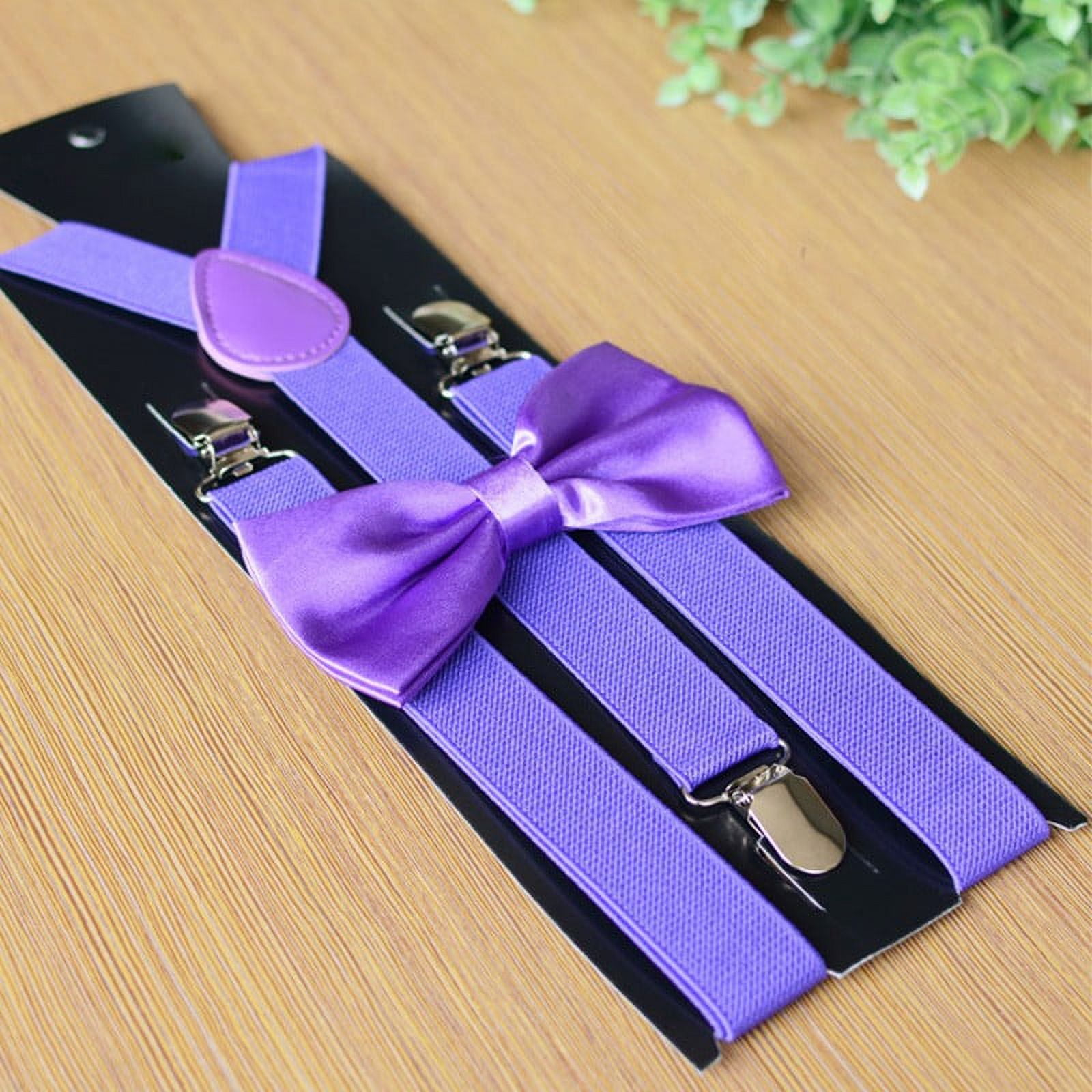 NEW Mens And Women Combo Suspender + BowTie - ARMY CAMO