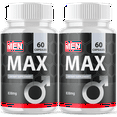 thumbnail image 1 of Men Max Advanced Formula Pills All Natural Vitamin Supplement MenMax 120 Capsules, 1 of 8