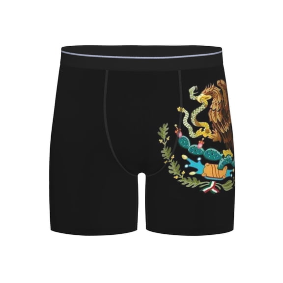 Men Mexico-Logo Boxer Briefs Novelty Boxer Shorts Underwear No Fly