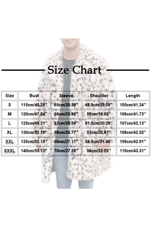 Men Mid Long Casual Faux Mink Coat Faux Fur Coat Winter Long Faux Mink Coats Single Breasted Business Cozy Fur Jacket Winter Classic Fur Collar Outerwear