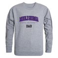 thumbnail image 1 of Men Middle Georgia State Knights Dad Crewneck Fleece, Heather Grey - Extra Large, 1 of 1