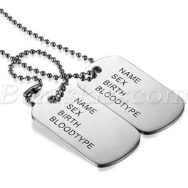 Make dog tags at walmart clearance