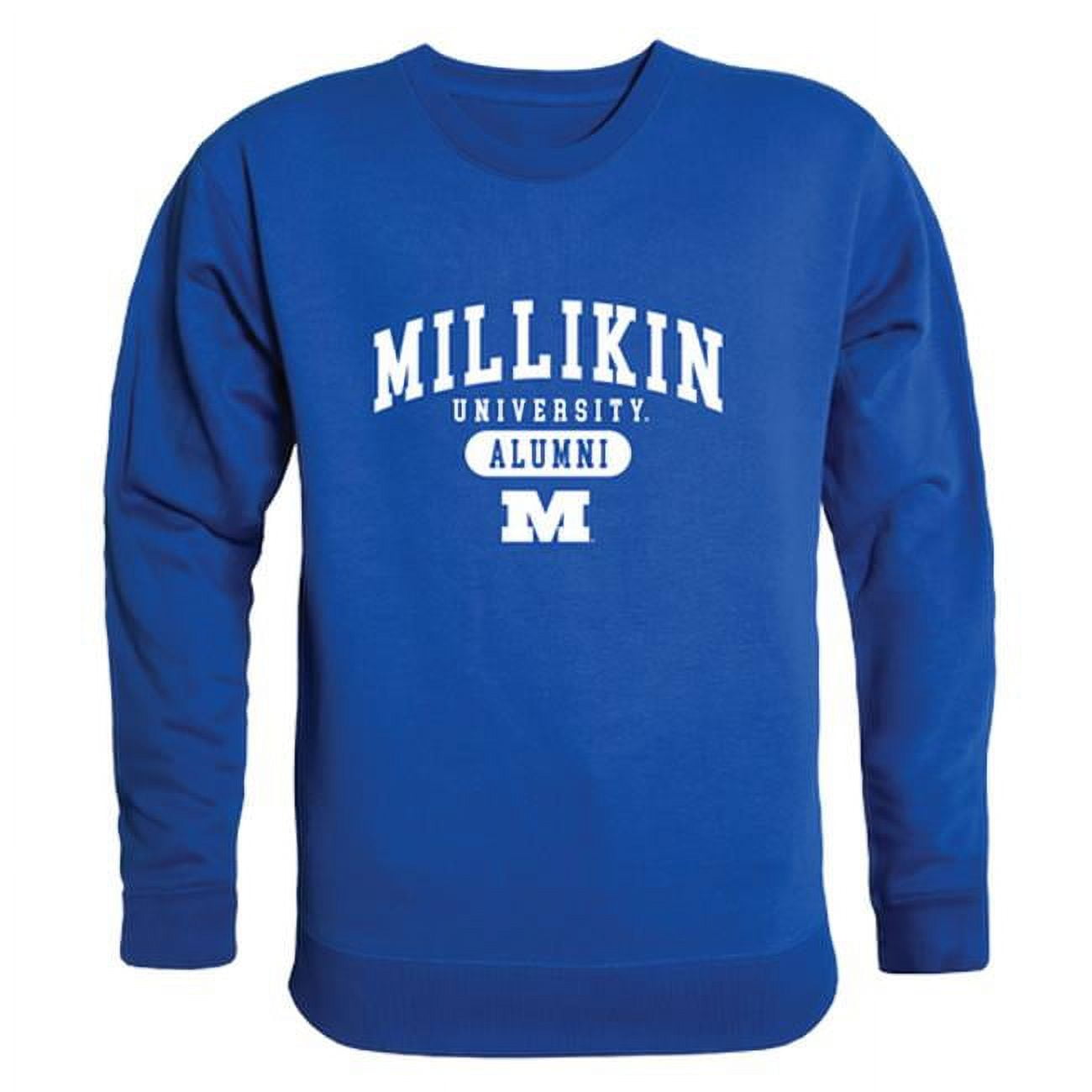 Men Millikin Big Blue Alumni Fleece, Royal Blue Extra Large