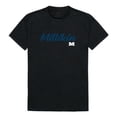 thumbnail image 1 of Men Millikin Big Blue Script T-Shirt, Black - Medium, 1 of 1